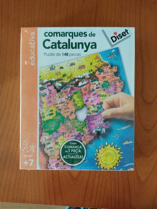 Puzzle Comarques Catalunya (148 piezas)
