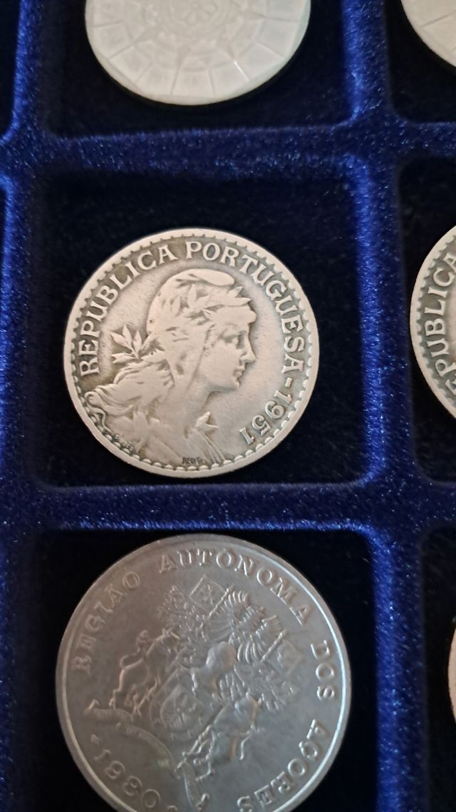 Moeda 1 Escudo Portugal 1951