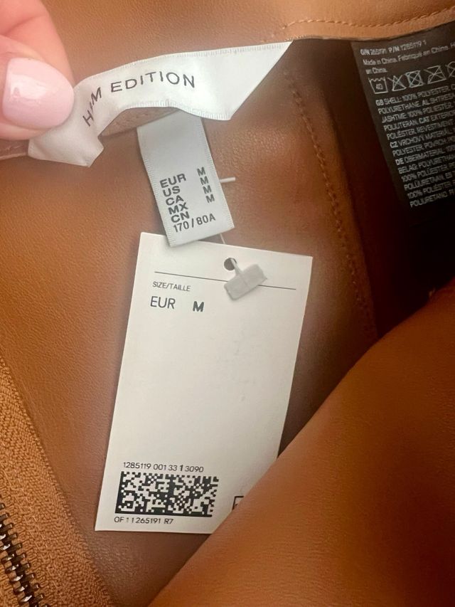 Falda midi marrón H&M - Nueva con etiqueta