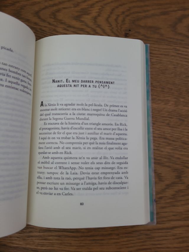 Xènia, tens un WhatsApp