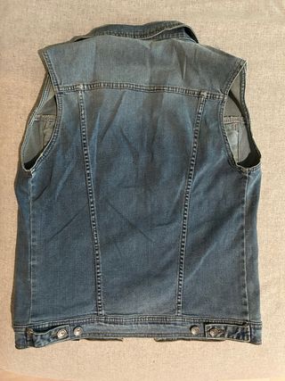 Chaleco vaquero denim Zara Man talla M