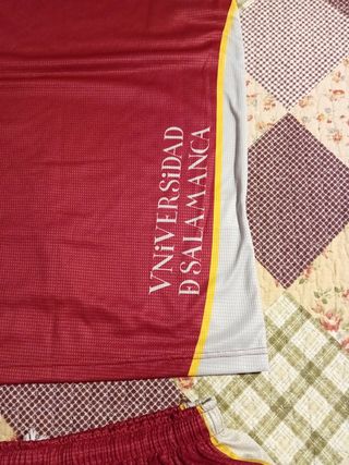 Conjunto atletismo rojo-blanco