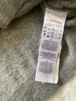 Jersey lana Cortefiel gris