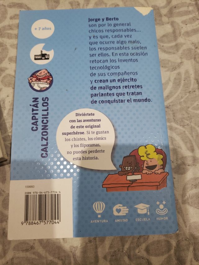 El capitán Calzoncillos y el ataque de los retr...