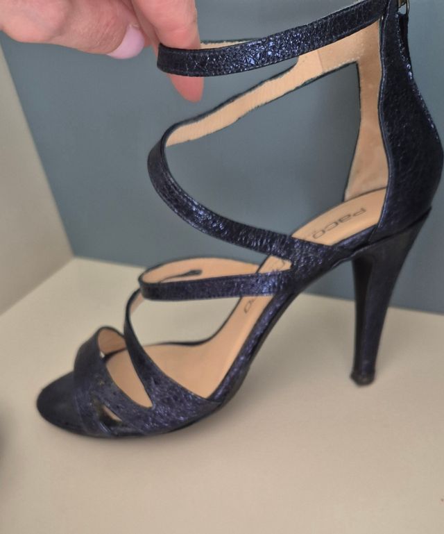 Sandalias Paco Herrero azul marino