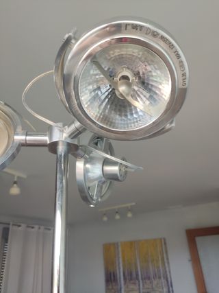 Lámpara pie 3 luces 12V/35W