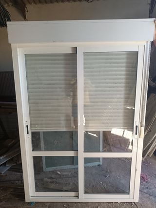 Ventana corrediza aluminio 2 hojas