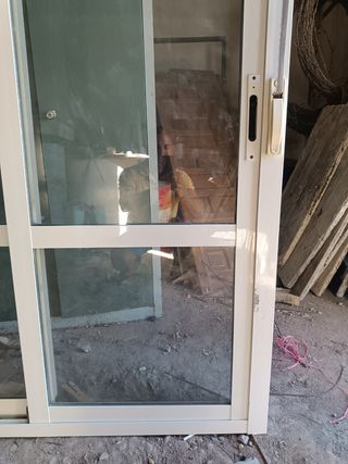 Ventana corrediza aluminio 2 hojas