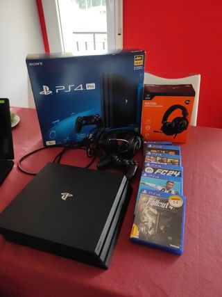 PS4 Pro (PlayStation 4 Pro) negra
