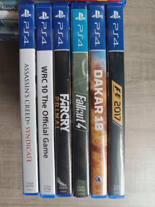 5 Juegos PS4