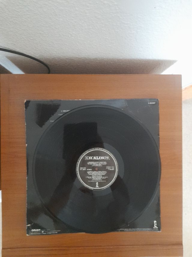 Vinilo Excalibur - Banda Sonora