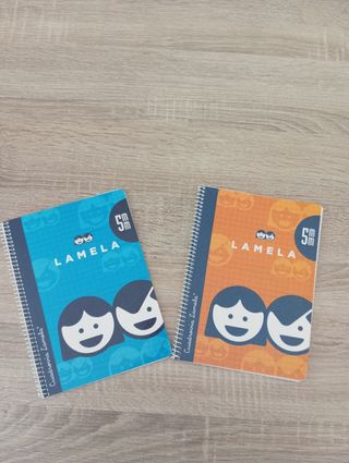 Cuaderno Lamela 5mm - 2uds.