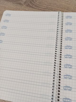 Cuaderno Lamela 5mm - 2uds.