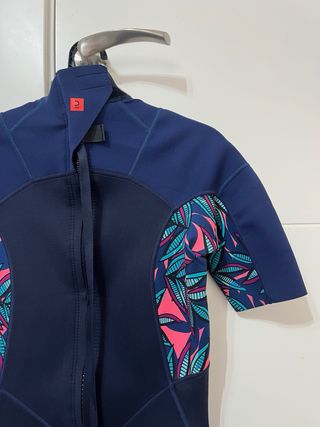 Neopreno surf corto mujer Olaian 500