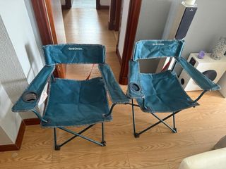 2 Sillas plegables camping