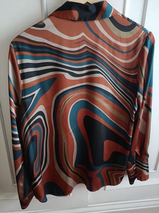 Camisa Zara estampada