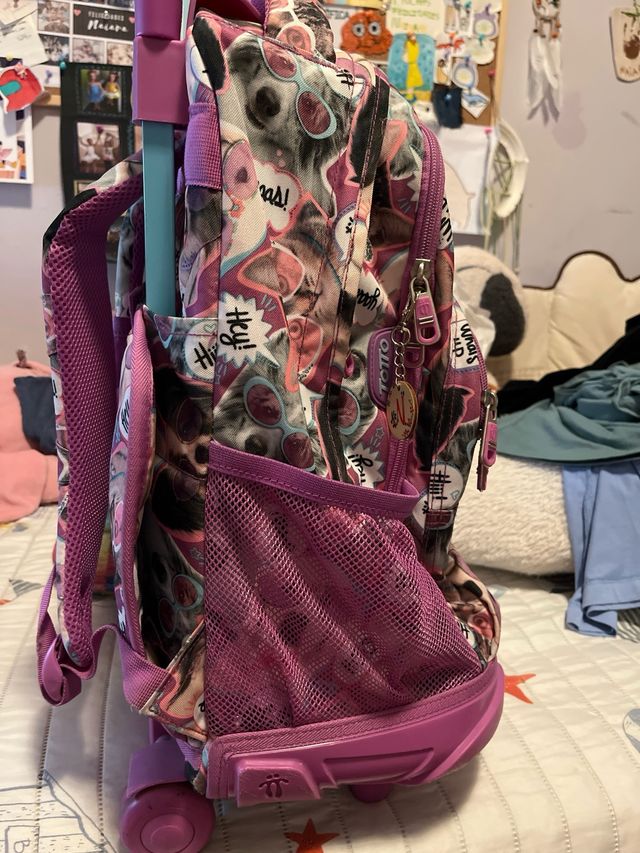 Mochila ruedas infantil canina totto
