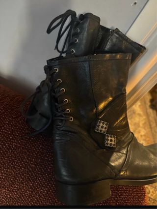 Botines,botas, piel ,36/37