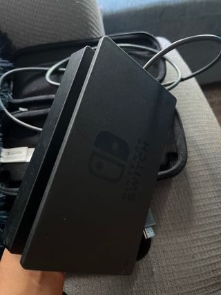 Nintendo Switch azul y roja consola + mando adic