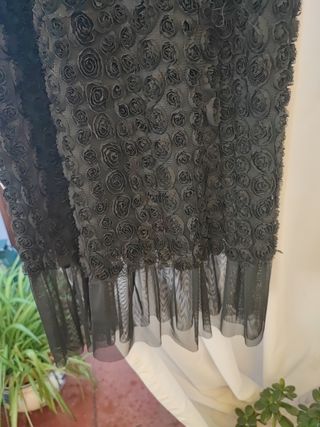 Abito nero smanicato
