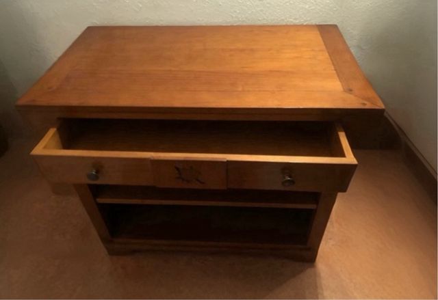 Mueble TV madera marrón