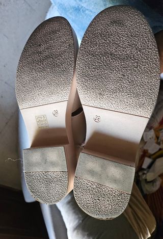 Botines beige verano - talla 39