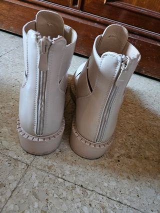 Botines beige verano - talla 39