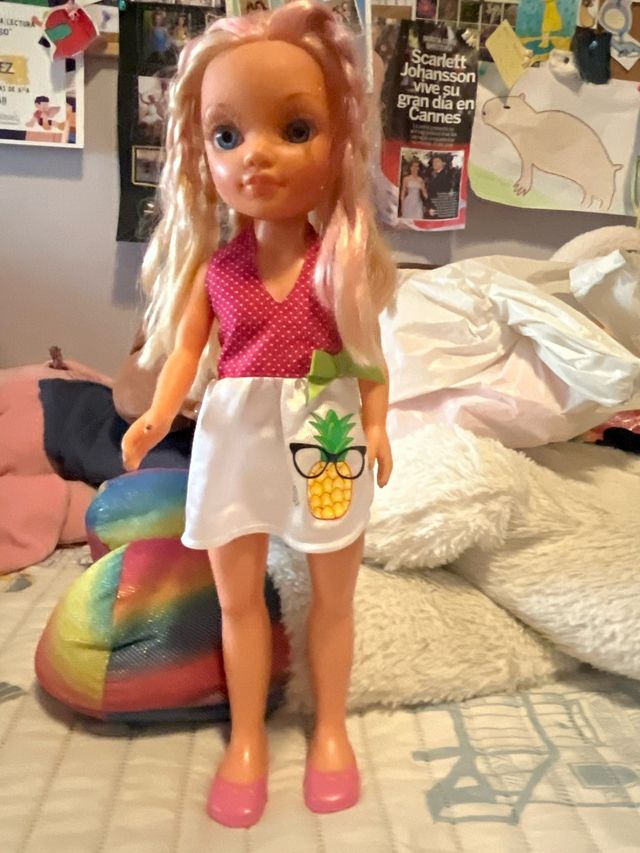 Muñeca Nancy - Cabello Rosa