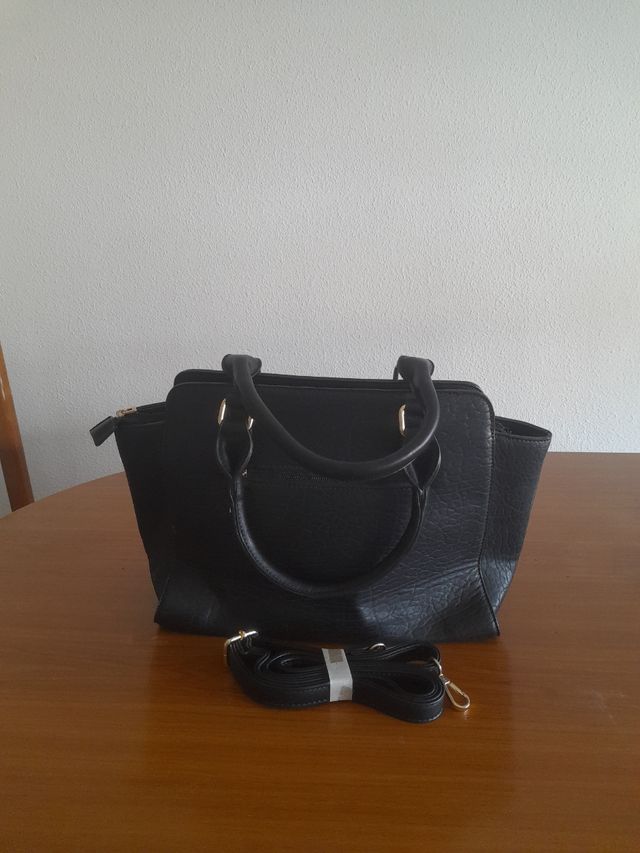 Bolso negro y marrón - Nuevo sin estrenar