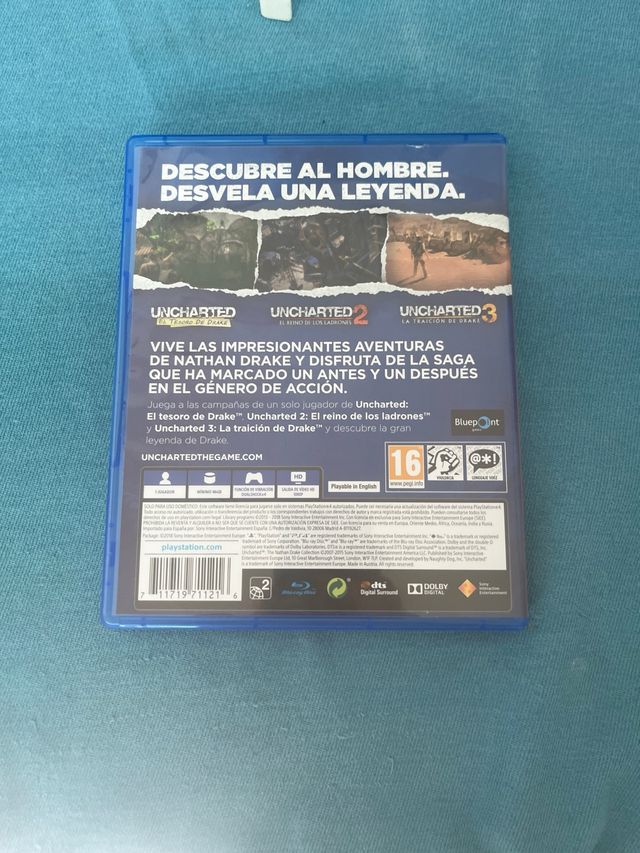 PS4 (PlayStation 4) Uncharted: Colección Nathan Dr