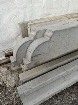 Vigas hormigón: Pérgola o porche