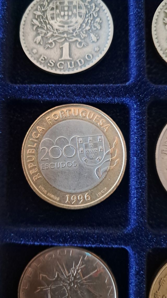 Moeda 200 Escudos Portugal 1996 comemorativa