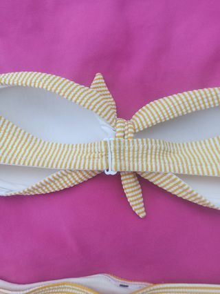 Bikini rayas amarillo-blanco