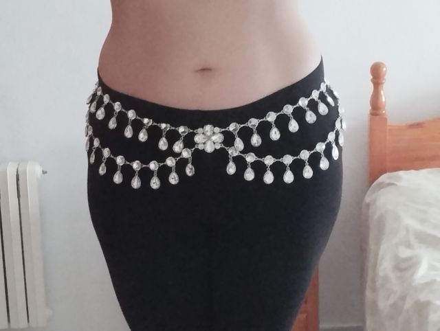 Pack cinturón + gargantilla + 2 pulseras