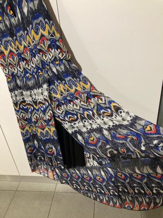Vestito lungo multicolor
