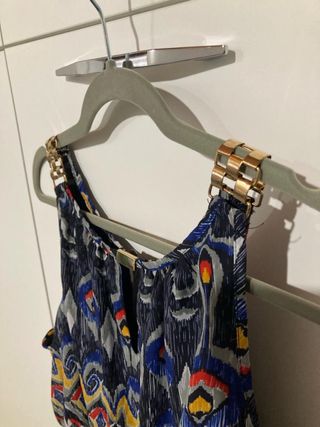 Vestito lungo multicolor