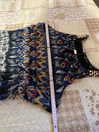 Vestito lungo multicolor