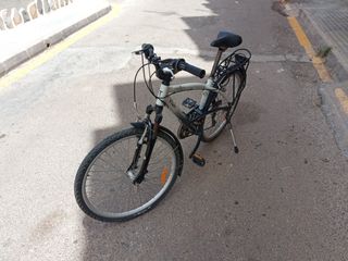 Dos bicicletas de paseo

