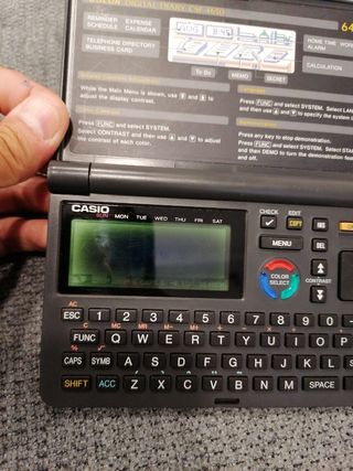 Casio CSF-4650: Agenda digital 64KB