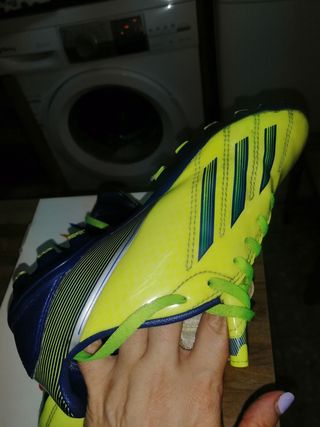 Zapatillas Adidas Fútbol Césped Niño 34
