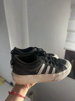 Adidas Nizza Zapatillas Negras Blancas