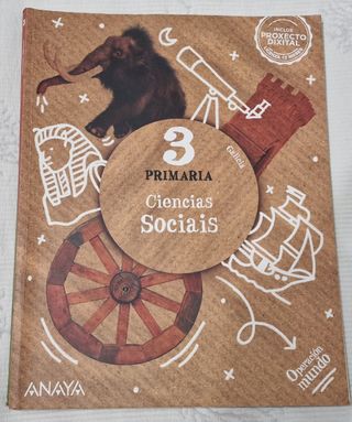 Libro texto Ciencias Sociais 3 primaria Anaya