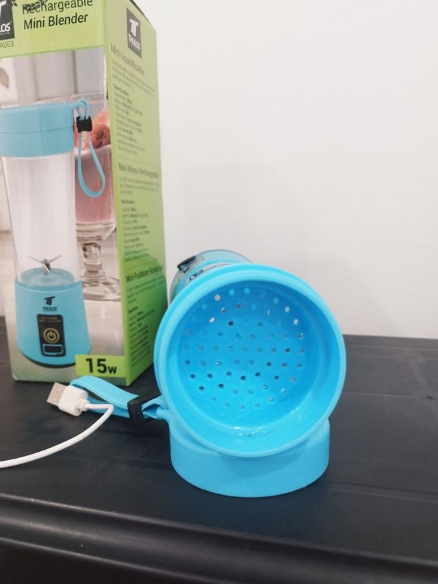 Minibatidora recargable portátil