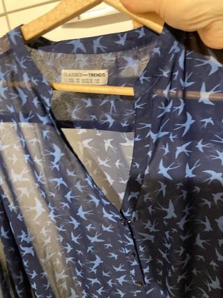 Blusa Classis meet Trends blu L