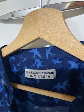 Blusa Classis meet Trends blu L