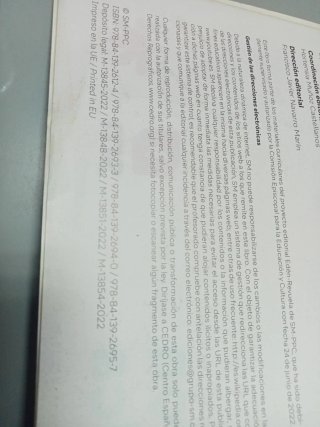 Religión católica. 5 primaria. Edén. Revuela