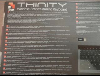 Teclado inalámbrico Trust Thinity