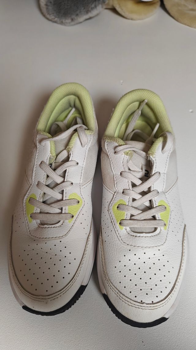 Zapatillas Decathlon niño 35 blancas