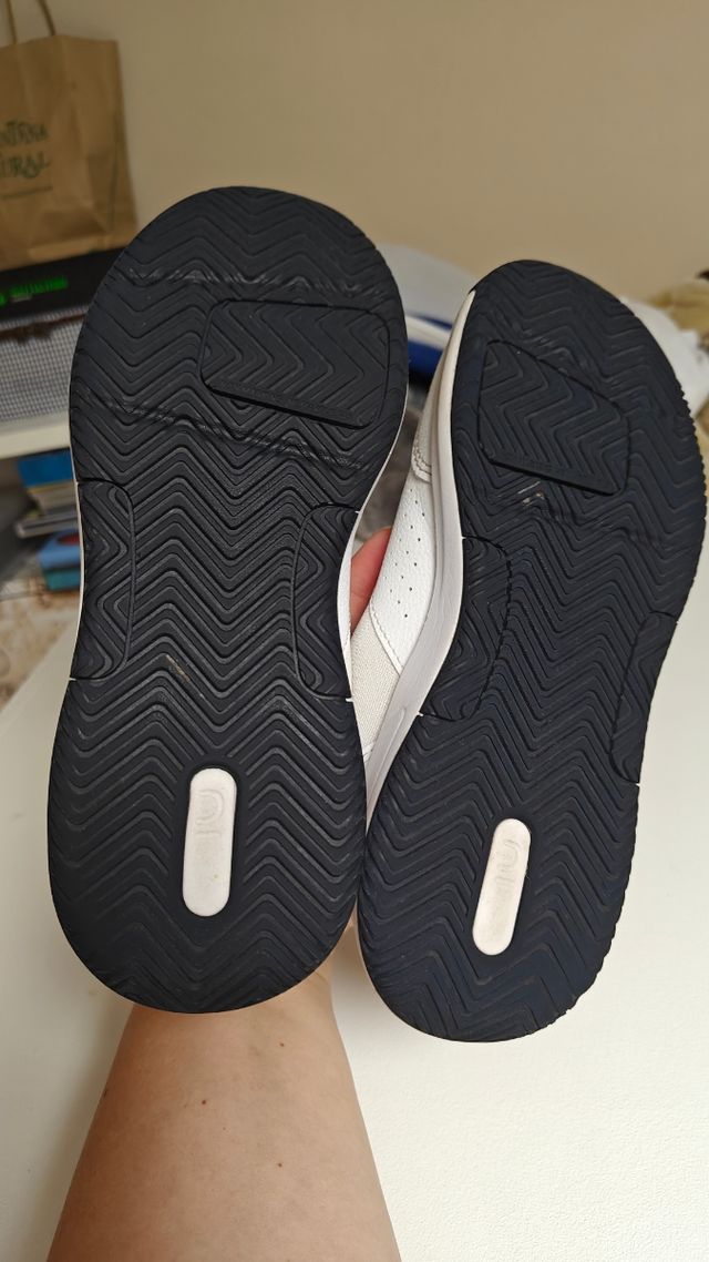 Zapatillas Decathlon niño 35 blancas