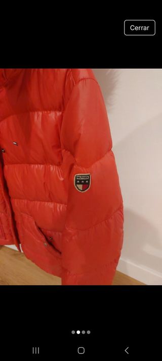 Cazadora roja Tommy Hilfiger